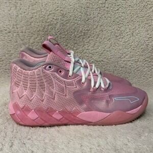 Puma MB.01 LaMelo Ball Pink Basketball Shoes 309755-01 Mens 9 Womens 10.5